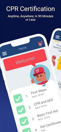 Android application SMART Certification screenshort