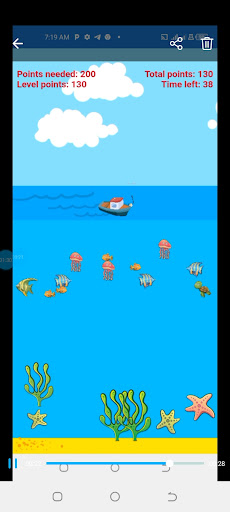 Android application Fish Hunt screenshort