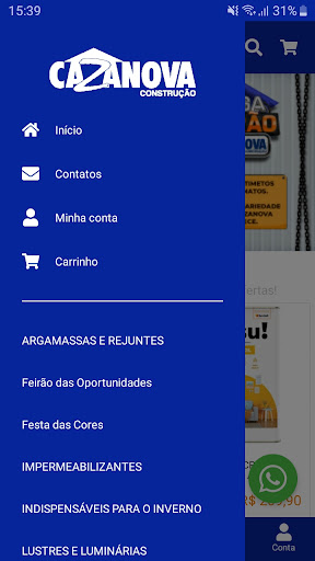 Cazanova Construção Screen 2