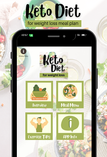 Android application The Happy keto Diet screenshort