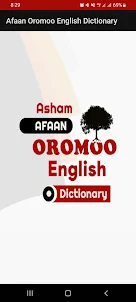 Afaan Oromo English Dictionary