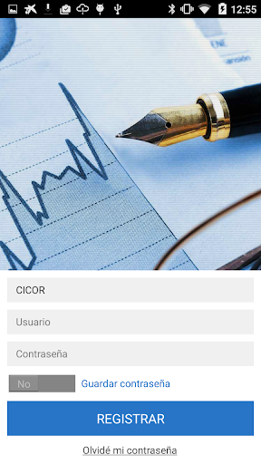 Android application CICOR screenshort