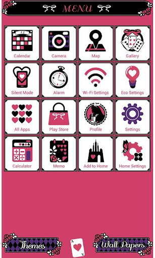 Alice and theCheshireCat Theme Screen 3