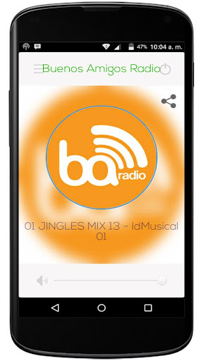 Android application Buenos Amigos Radio screenshort