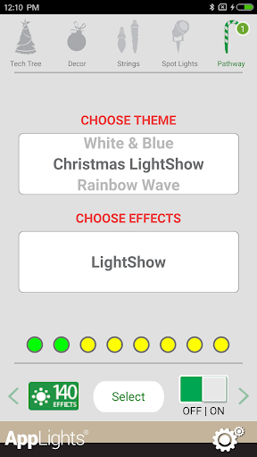 Android application AppLights screenshort
