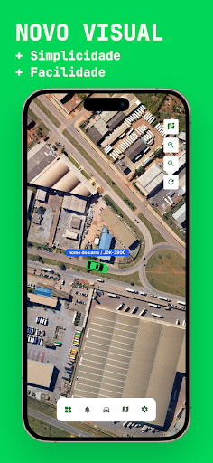 Android application PF rastreamento veicular screenshort