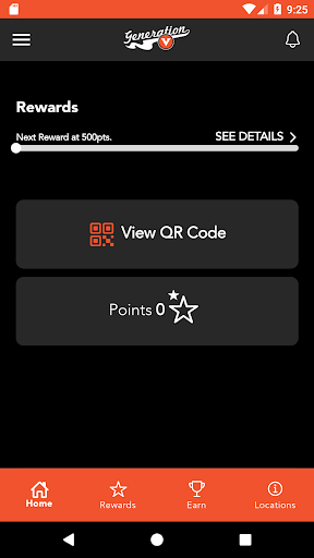 Screenshot of Gen V Rewards