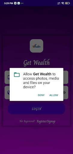 GetWealth Screen 2