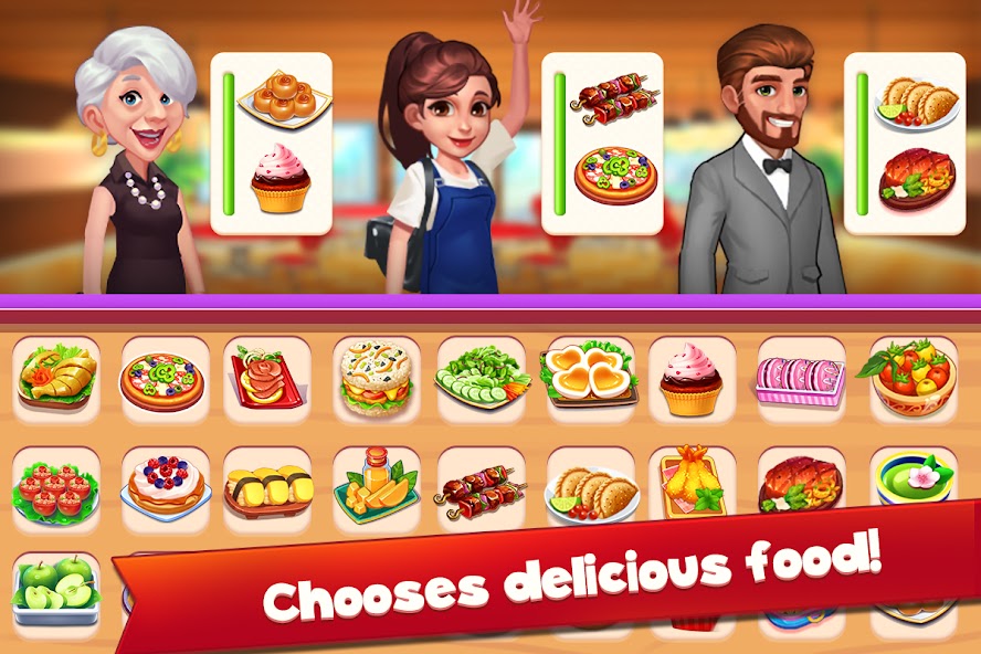 Restaurant Cooking: Crazy Chef 1.4.4 APK + Мод (Unlimited money) за Android