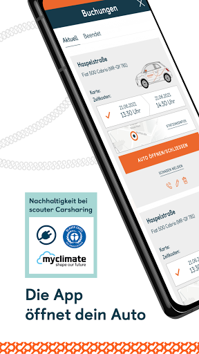 scouter Carsharing Screenshot