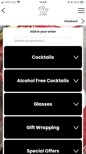 TipsyJar Screen 3