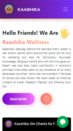 Android application Kaashika screenshort