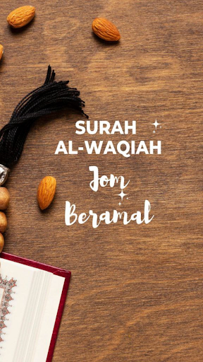 Android application Surah Waqiah screenshort