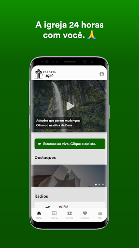 Android application Parókia Agro screenshort