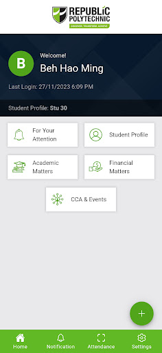 Android application RP Parent’s Portal screenshort