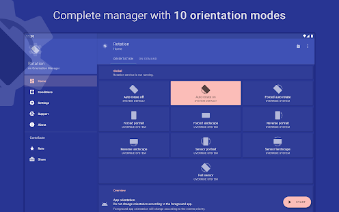 Rotation | Orientation Manager 22.7.0 APK screenshots 17