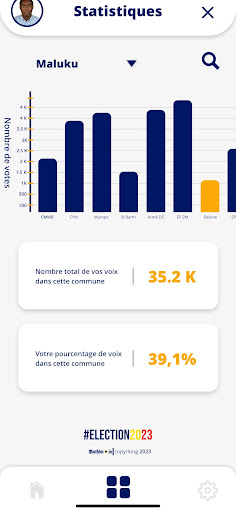 Android application Mon-témoin screenshort
