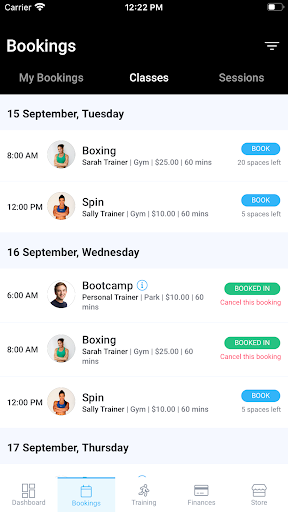 Sculpt Fitness Screen 3