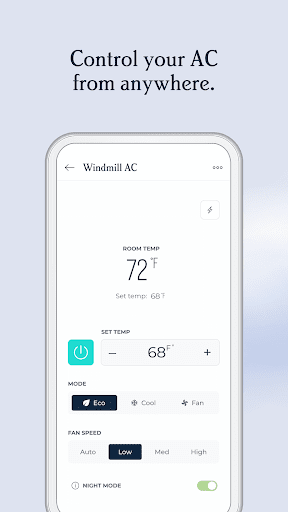 Android application Windmill Air screenshort
