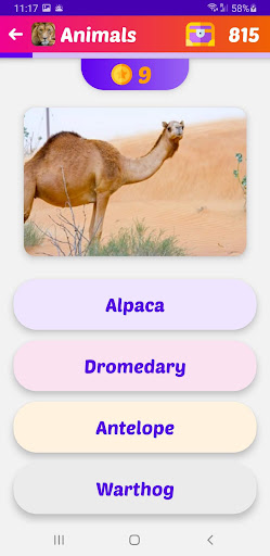 PicQuiz Screen 3