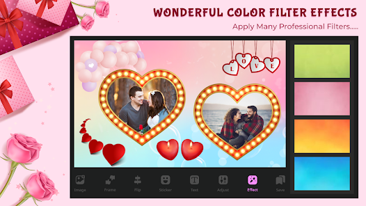 Captura 5 Love Heart Dual Photo Frame android