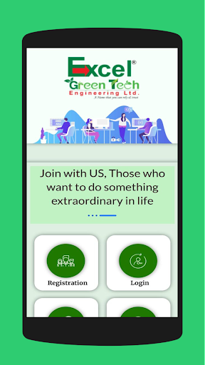 Android application Excel Green Tech Affiliate screenshort