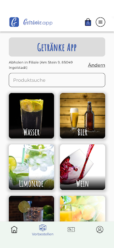 Getränke.app Screen 2