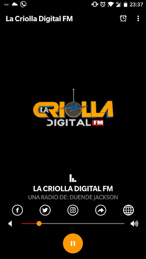 La Criolla Digital FM Screen 2