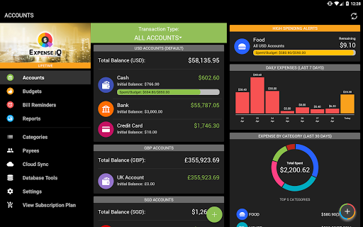 Expense IQ Money Manager - Finance - apps