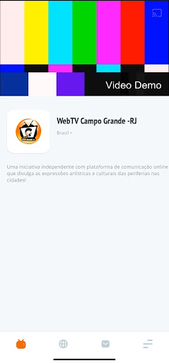 Android application WebTV Campo Grande-RJ screenshort
