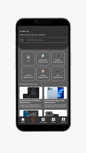 Android application Titan Telec screenshort