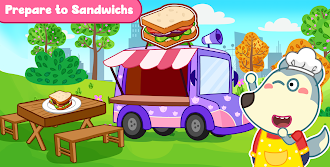 Game screenshot Wolfoo Cooking Game - Sandwich apk download