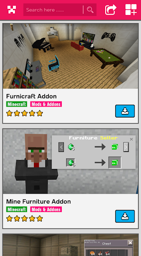 Furniture Mod For Minecraft