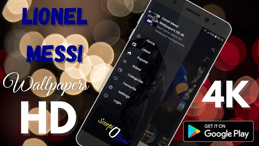 Android application Lionel Messi Wallpapers HD 4K screenshort