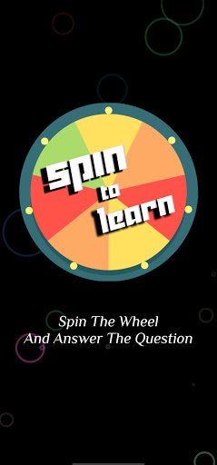 Android application Spin To Learn screenshort