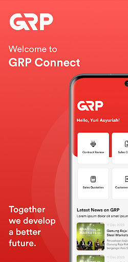 Android application GRP Connect screenshort