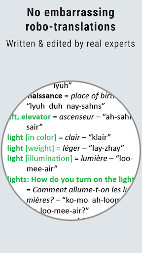 Travelers French Cheat Sheet Screen 3