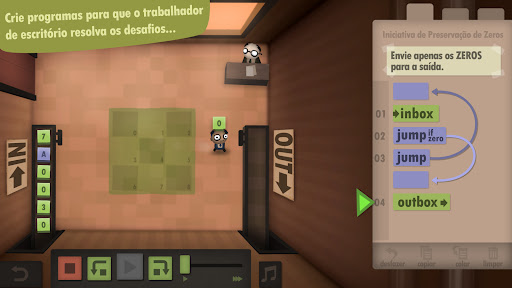 Human Resource Machine Captura de Tela do Jogo Android 2