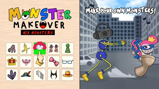 Monsters Playtime: Makeover
