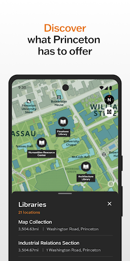 Princeton Campus Map Screen 2