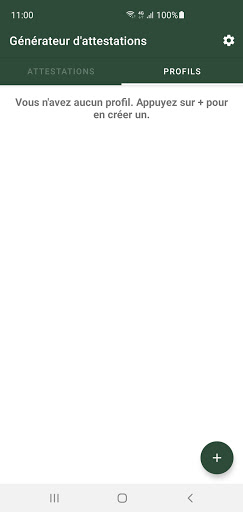 Travel certificate generator