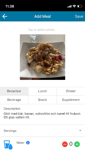 Android application PANSweden by MealLogger screenshort