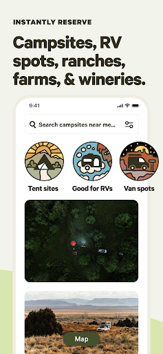 Hipcamp: Camping, RVs & Cabins Screen 3