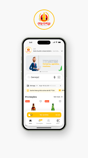 Android application Gela Guella Universitário screenshort