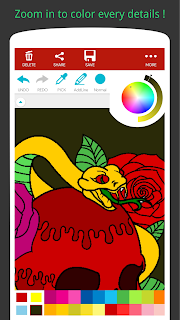 Skull Tattoo Coloring Book screenshot 4