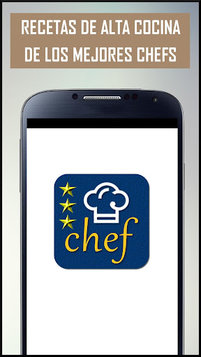 Android application Recetas Chef screenshort