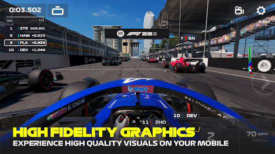 F1 Mobile Racing Capture d'écran