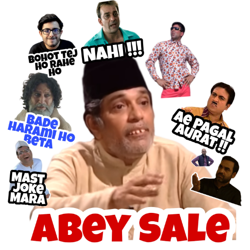 Hindi Memes Stickers - Hera Ph logo