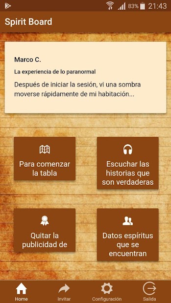 Imágen 2 Spirit board android