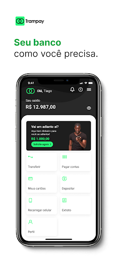 Android application Trampay screenshort